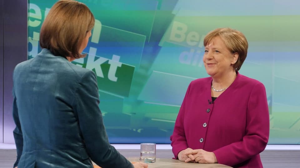 Angela Merkel en ina intervista.