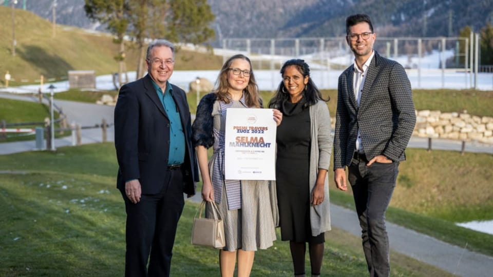 Lucian Schucan, Selma Mahlknecht, Gianna Olinda Cadonau e Rico Valär.