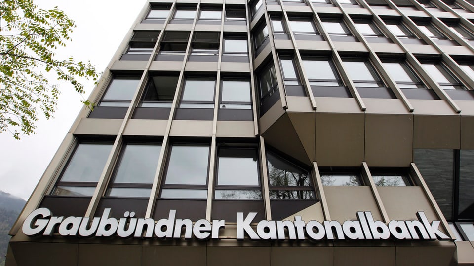 Il bajetg da la Banca Chantunala Grischun a Cuira