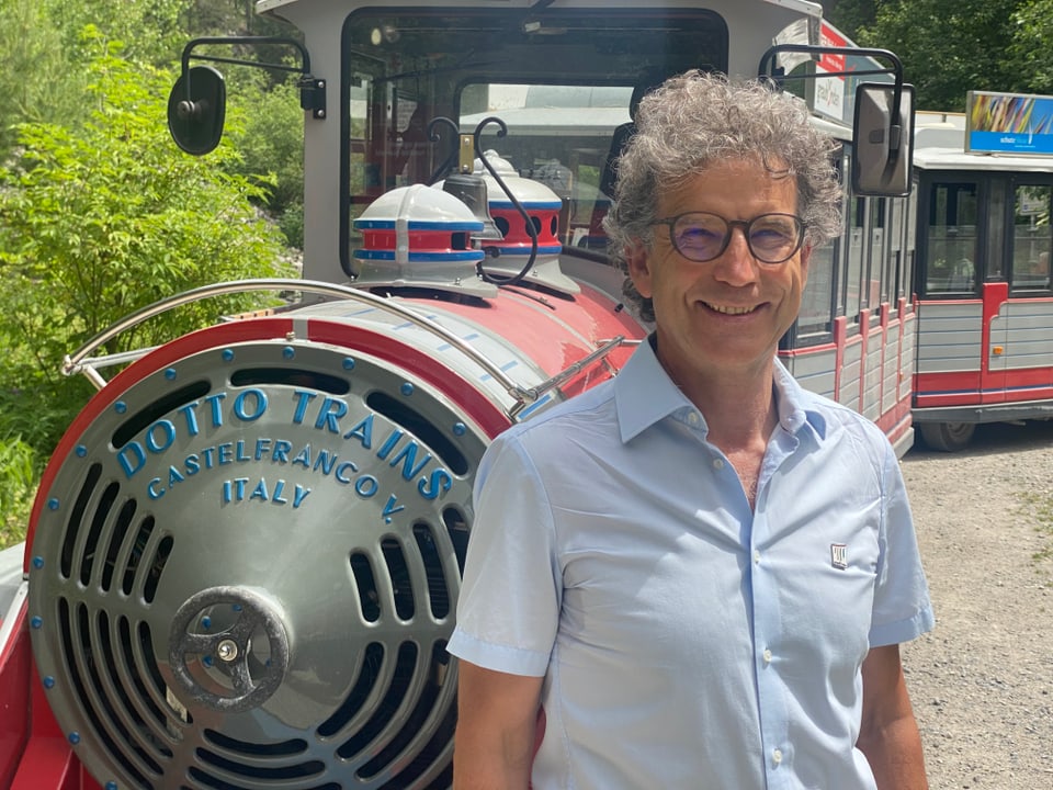 Roman Cathomas è il manader dal project da la Viafier retica.