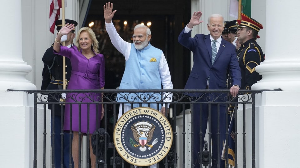 Modi White House Biden Indien Superwahljahr 2024