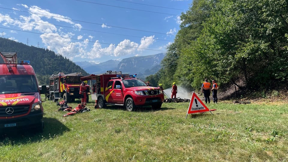 Brand in Räzüns.