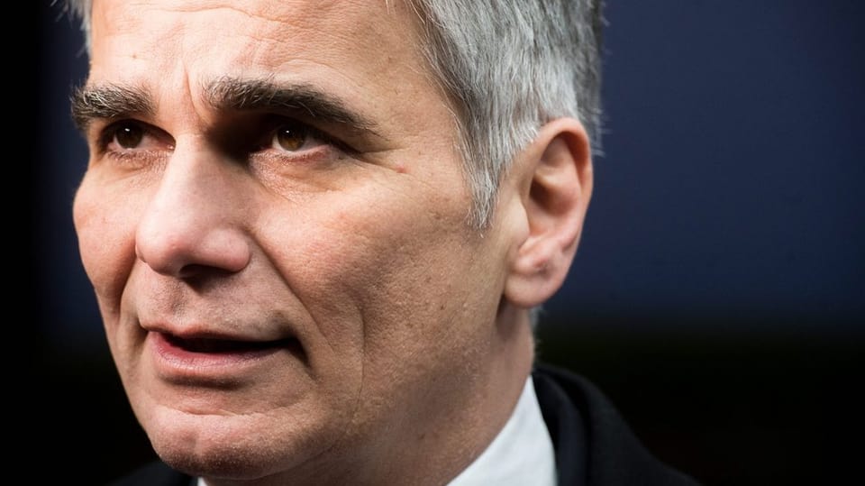 Werner Faymann, il chanzelier austriac. 