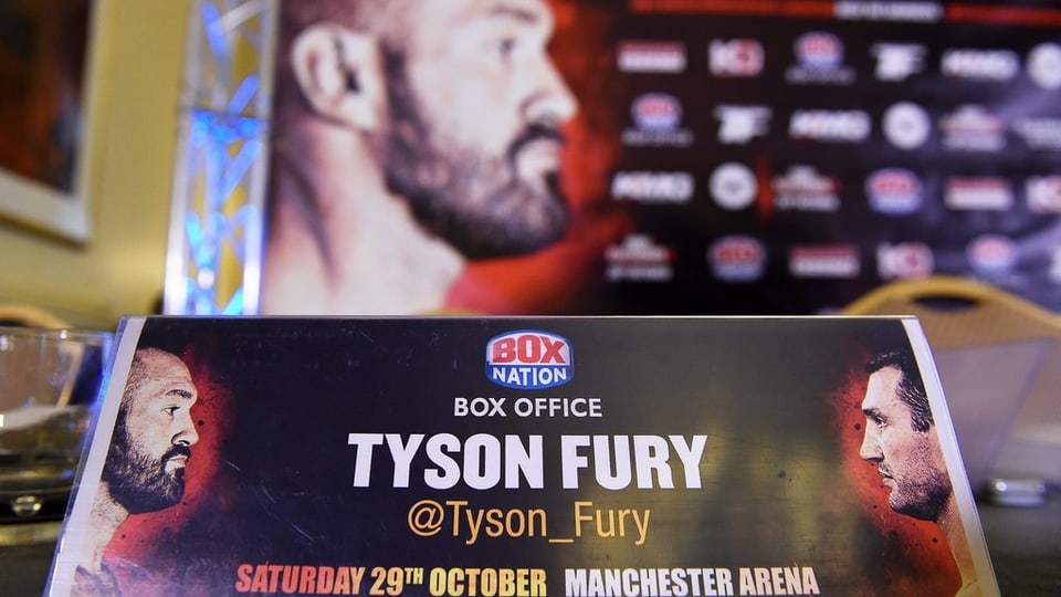 Il boxist Tyson Fury sin in placat ensemen cun Wladimir Klitschko.