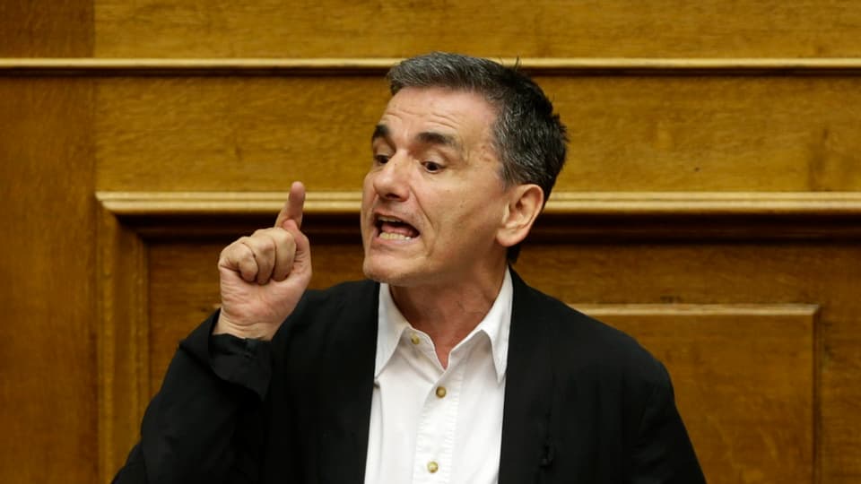 Il minister da finanzas grec Euklid Tsakalotos.