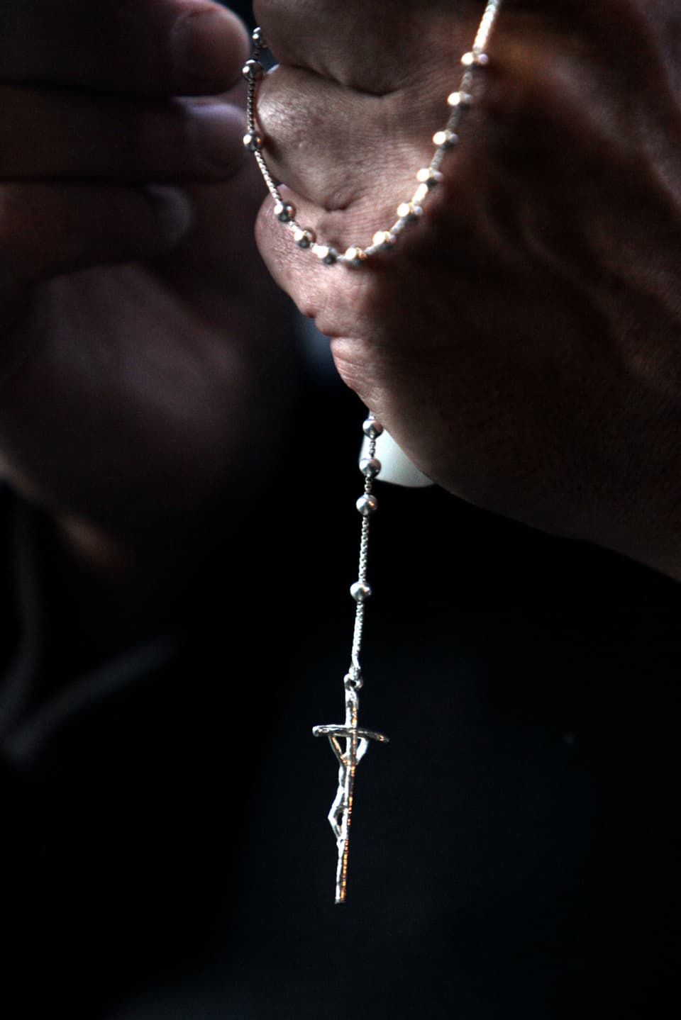 Der Rosenkranz spielt in Lourdes eine bedeutende Rolle.