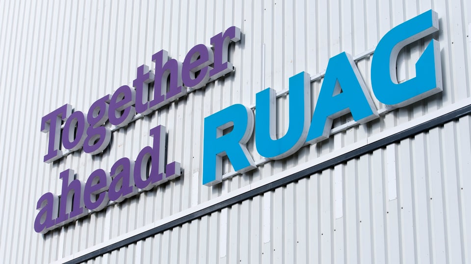 Per 39 emploiads nagin "Together ahead" tar la Ruag.