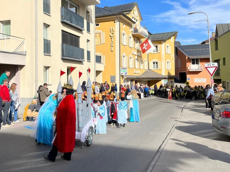 Fasnachtsumzug Disentis/Mustér