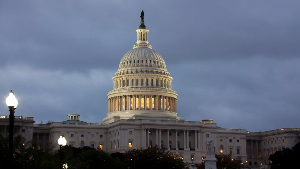 Purtret dal parlament a Washington en l'USA. 