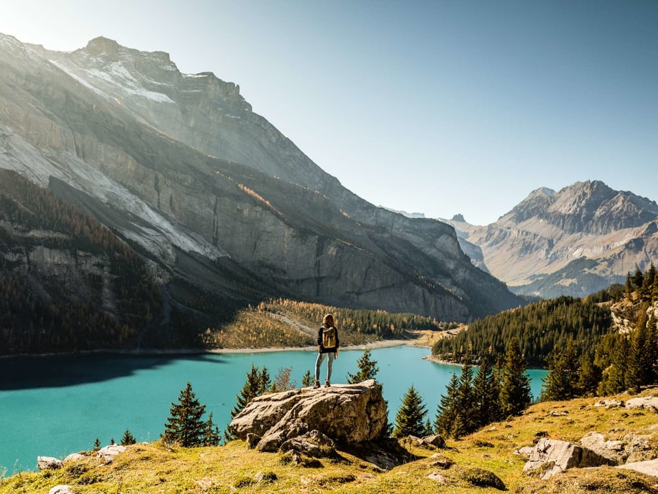 Atun a l'Oeschinensee.