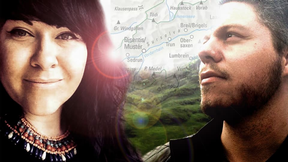 Katja Wolf e Marius Deflorin.