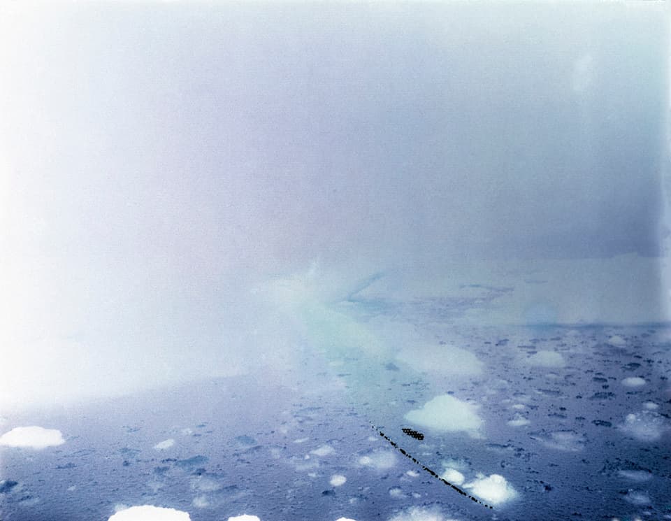 Ord la seria «Wieviel Zeit bleibt der Endlichkeit?» (2016), ina seria fotografada en l'Arctica