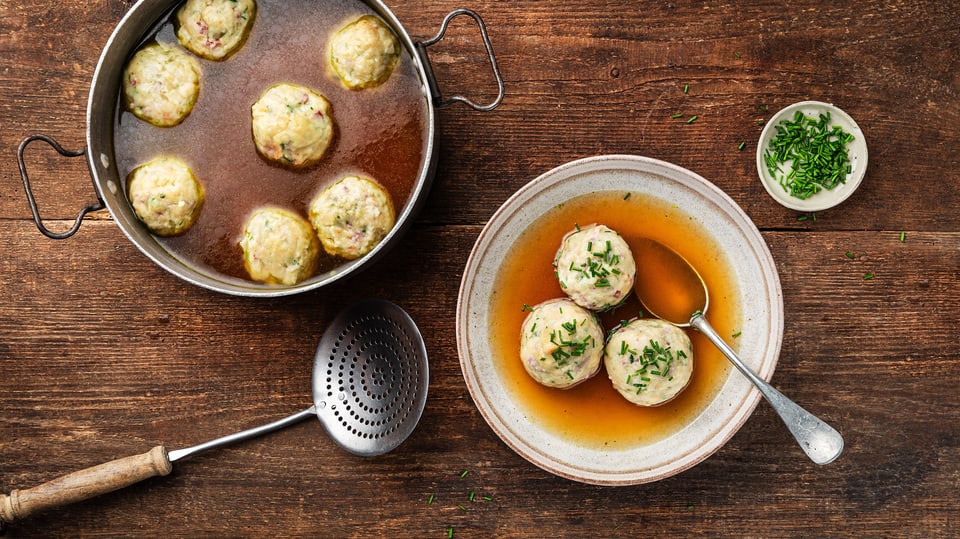 Rezept für Knödel aus Graubünden