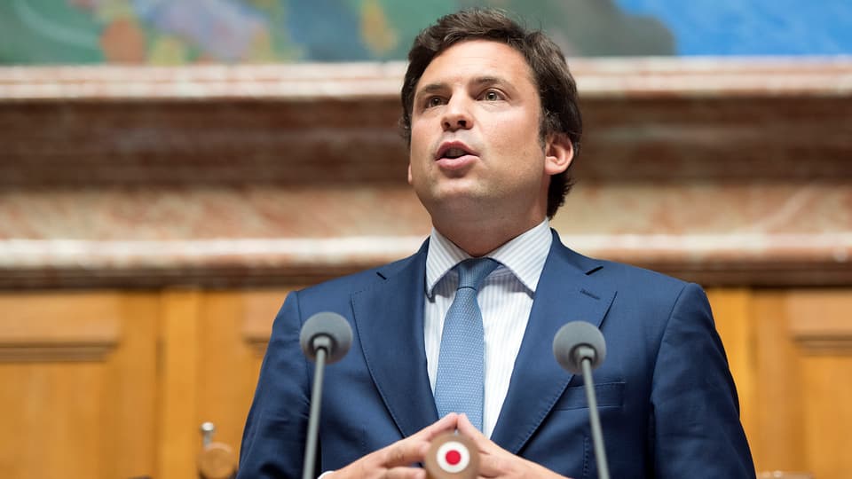 Purtret da Guillaume Barazzone en il cussegl naziunal.