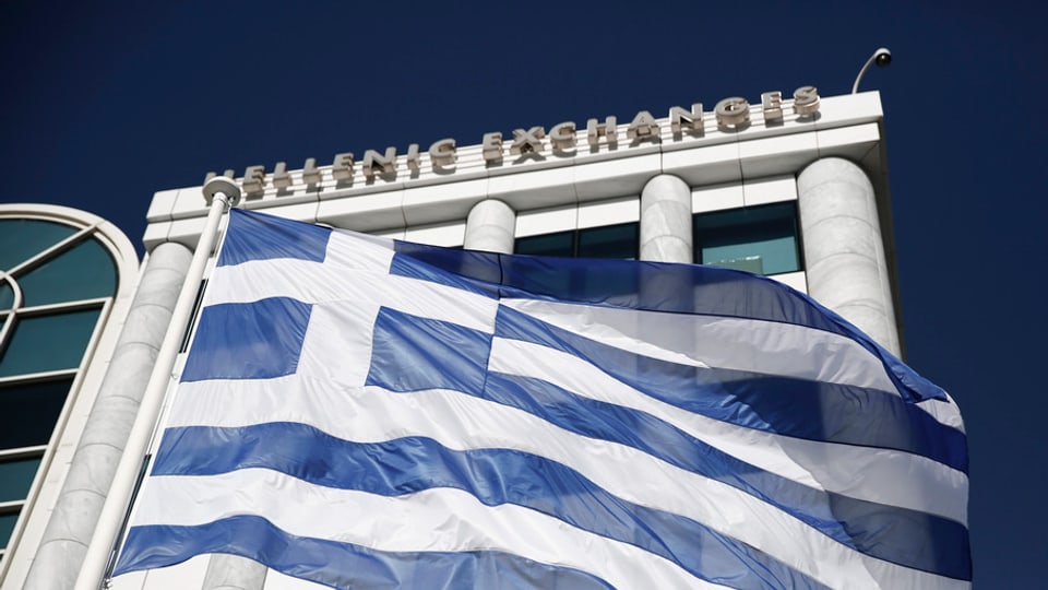 La bursa greca ad Athen.