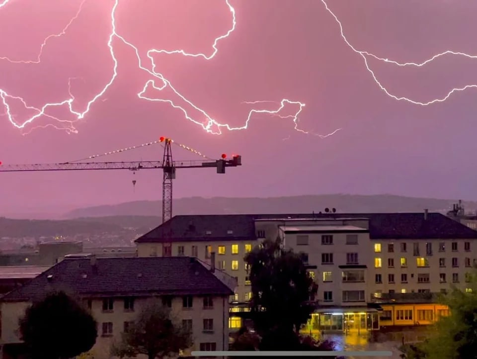 Gewitter in Biel