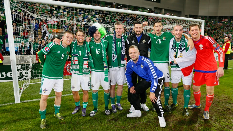 Ils giugaders da l’Irlanda dal Nord sa legran da lur qualificaziun.