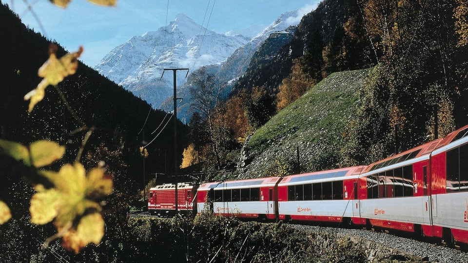 Tren da la BVZ.