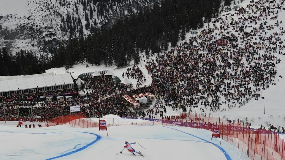 Swiss Ski vul stritgar las cursas da Lauberhorn