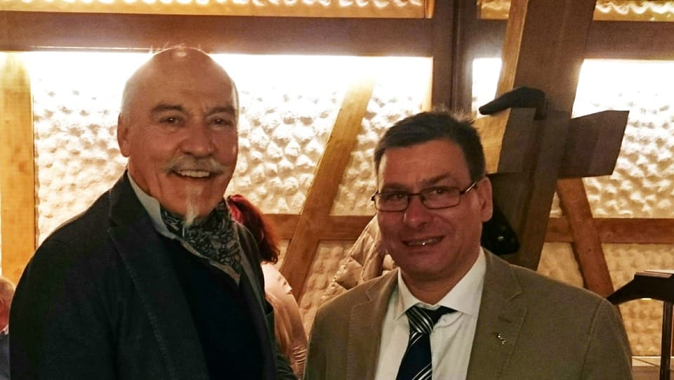 Reto Gurtner (san.) e René Buchli (dre.).