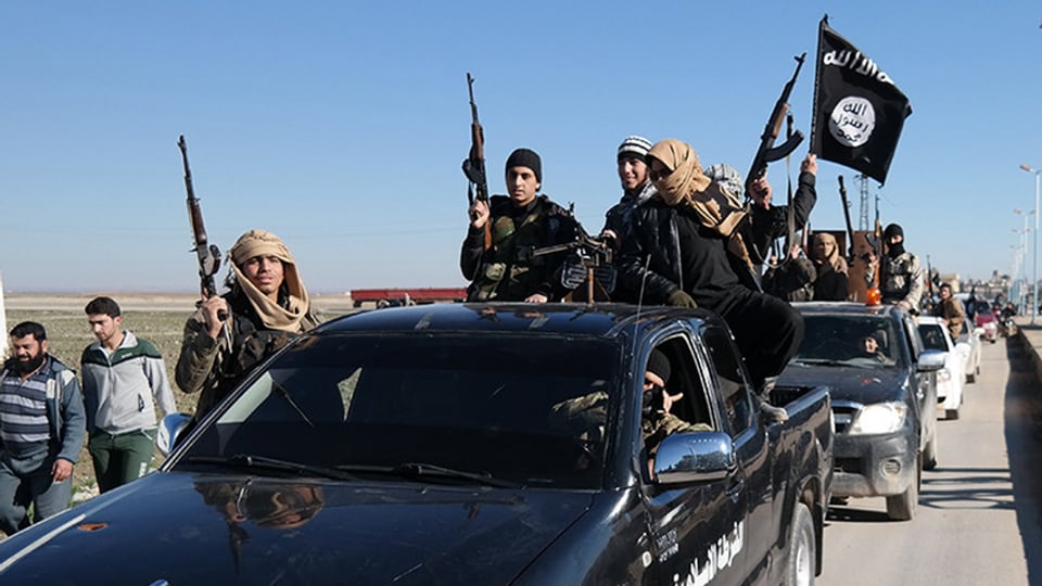 convoi dal Stadi islamic en Siria