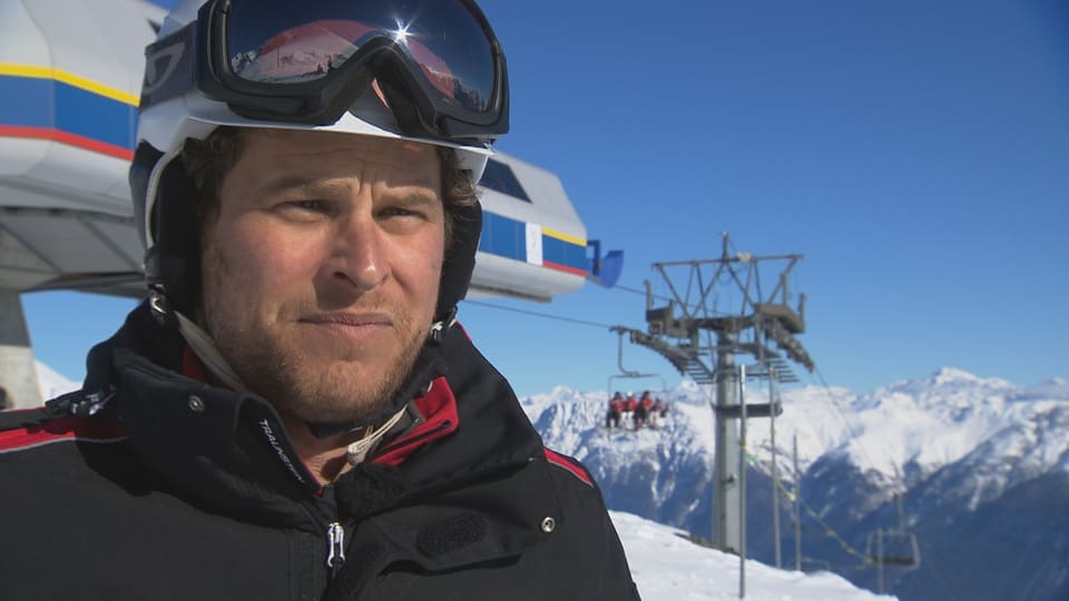 Purtret da Markus Comploj, il directur da las pendicularas Brandnertal en il Voralberg.