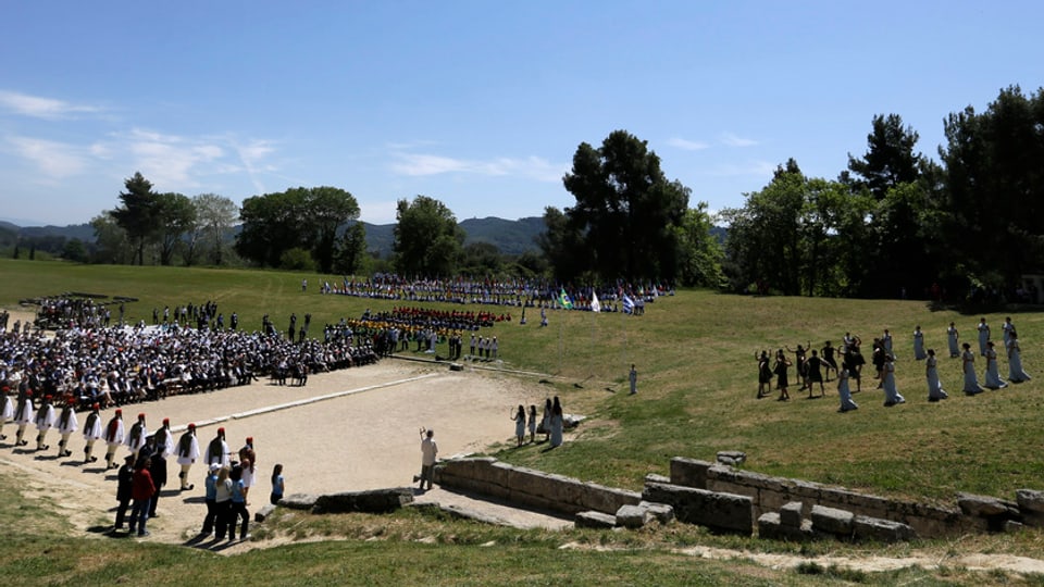 Ina scena da la ceremonia en totala.