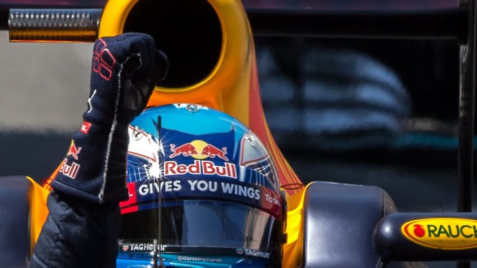 Daniel Rikahdou sin Red Bull