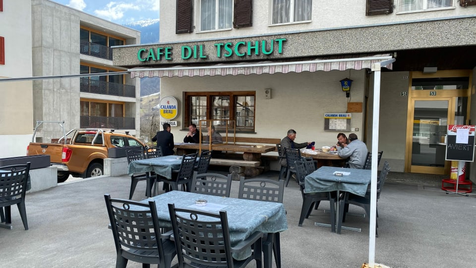 Café Tschut a Trun.