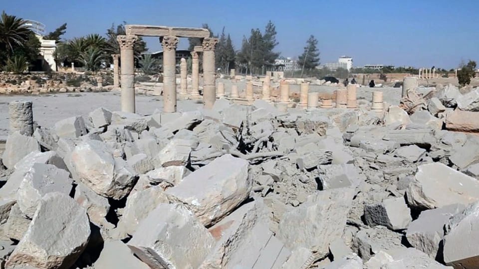 tempel destruì da palmyra