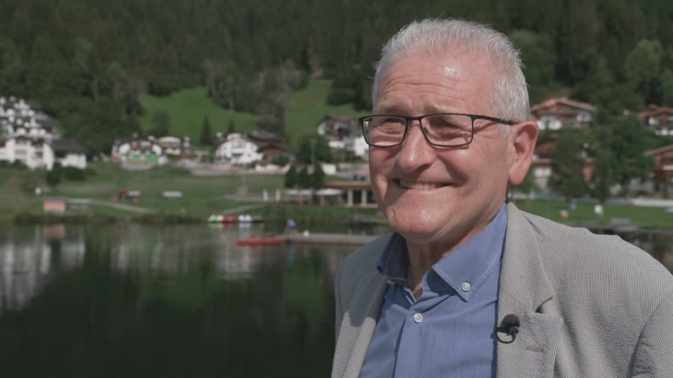 Franz Gschwend, president communal da Laax in um sper in lai