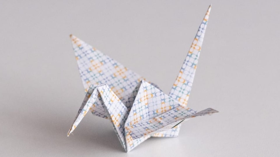 Gru en origami