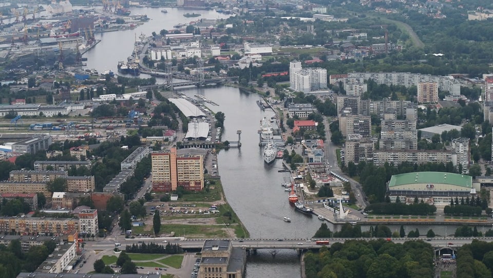 Vista sur Kaliningrad.
