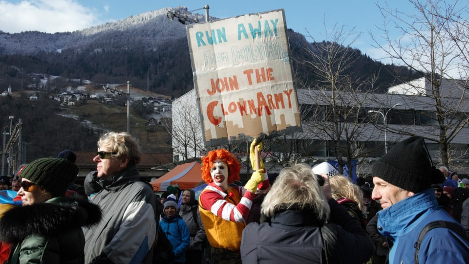 Protesta per il clima. 