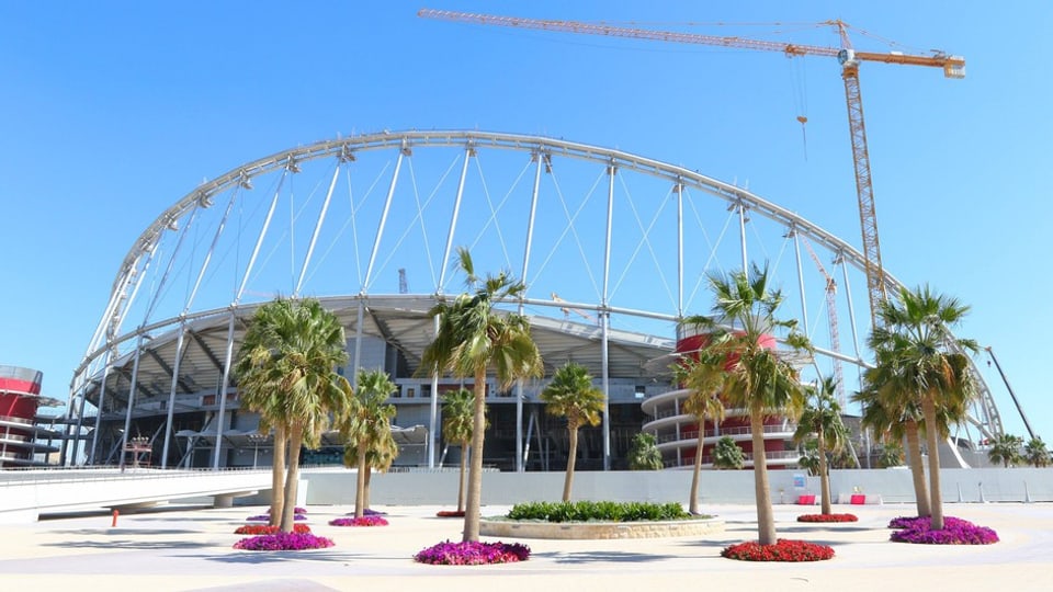In nov stadion da ballape en il Catar.
