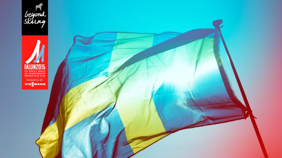 Bandiera da la Svezia.