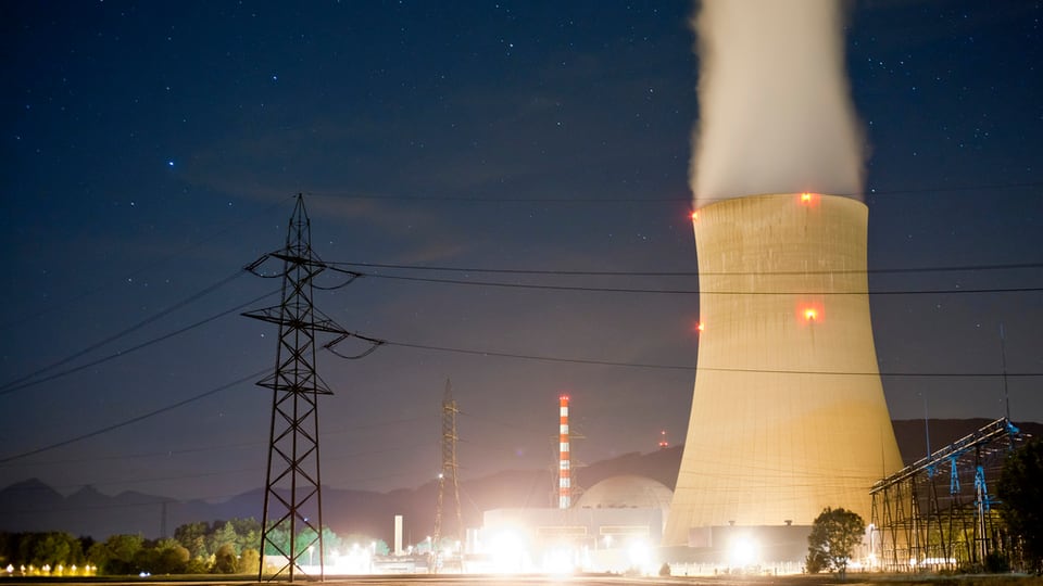 L'ovra atomara a Gösgen.