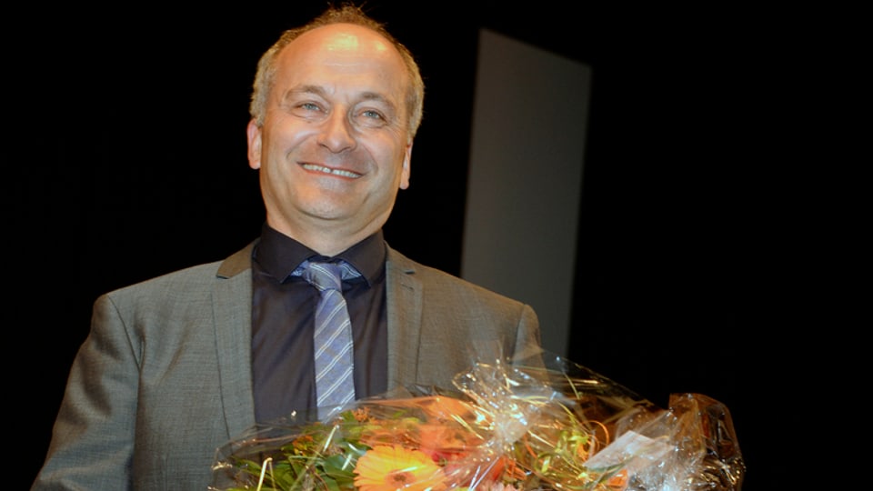 Konrad Langhart traglischa suenter si'elecziun sco nov president da la PPS dal chantun da Turitg.