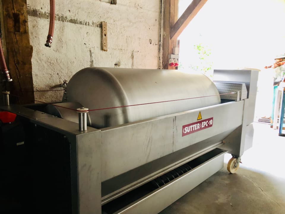 La pressa pressa da vin