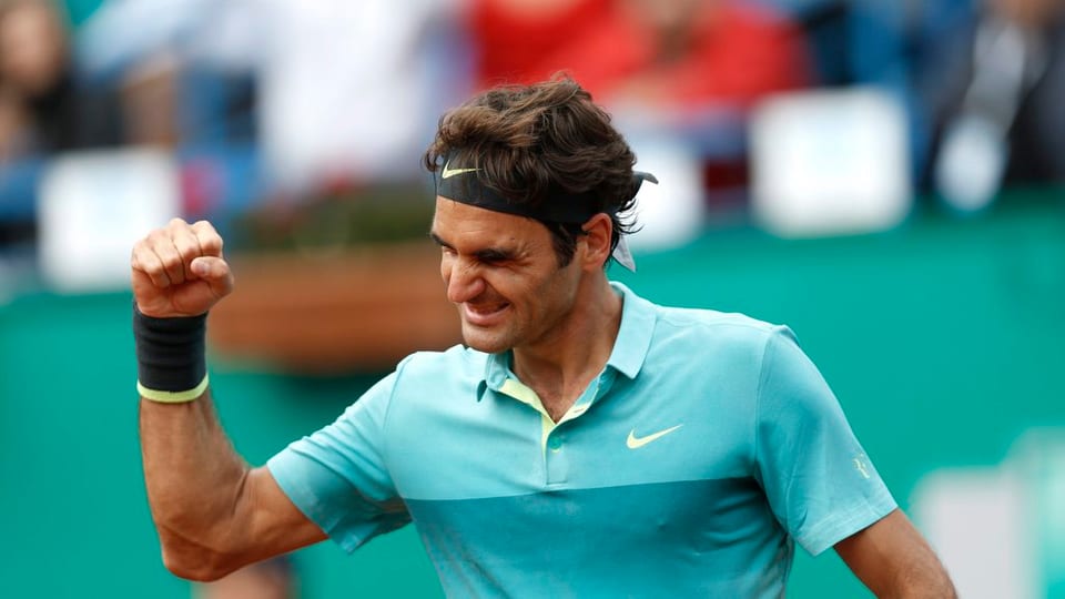 Federer fa pugn e sa legra.