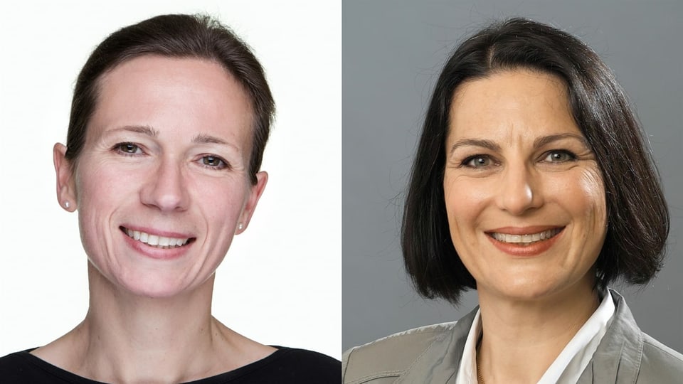 las fatschas da duas dunnas, ellas èn las novas medias chantunalas