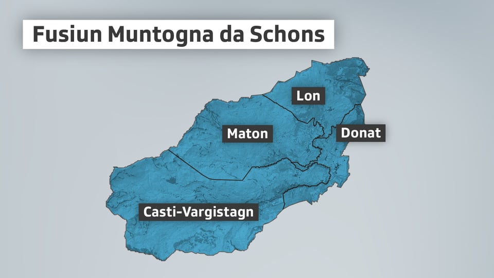 Questas quatter vischnancas preparan ina votaziun da fusiun.