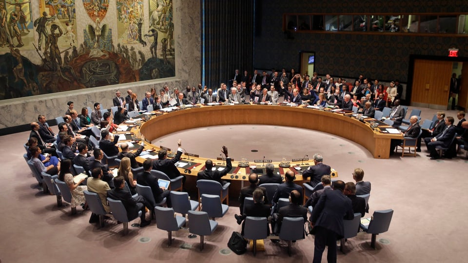 Il cussegl da segirtad da l’ONU.