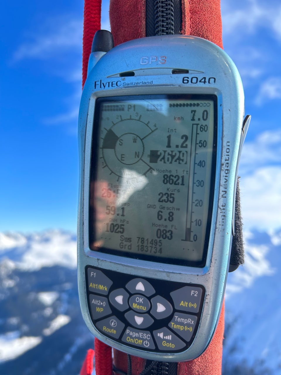 Fluginstrument.