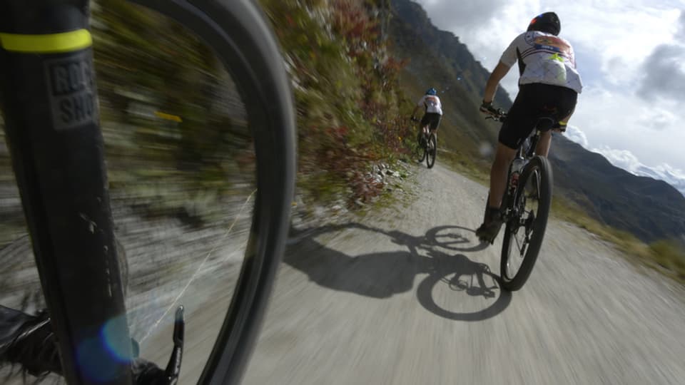 Maletg simbolic: La cursa da mountainbike sin il Mittenberg datti dapi il 1990.
