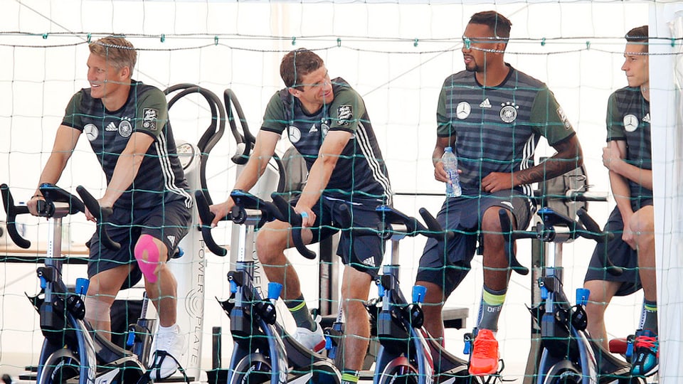 Ils stars sin il velo da trenament.
