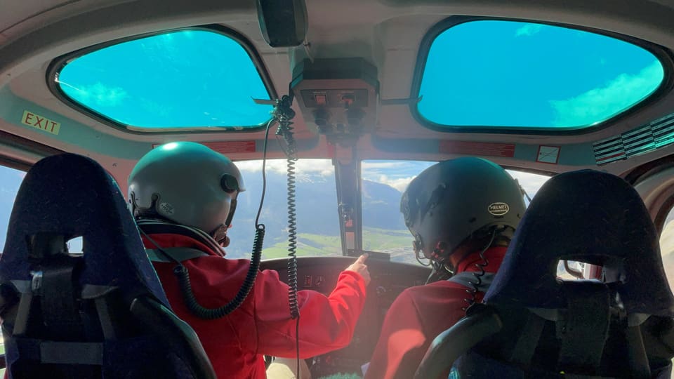Rega und zwei Piloten