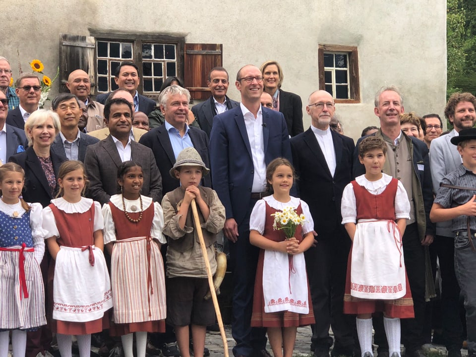Botschafter und Botschafterinnen zu Besuch im Kanton Graubünden