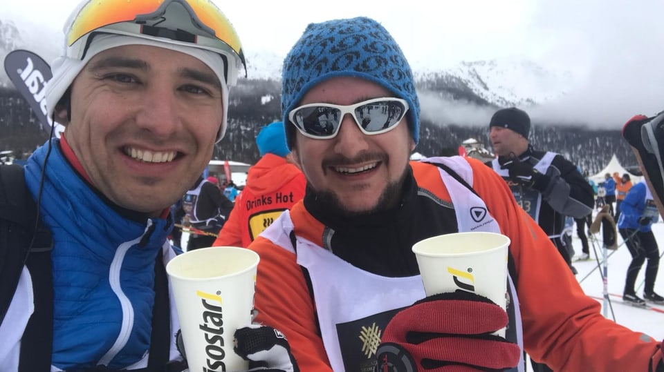 Andreas Wieland (RTR) e Serafin Beer