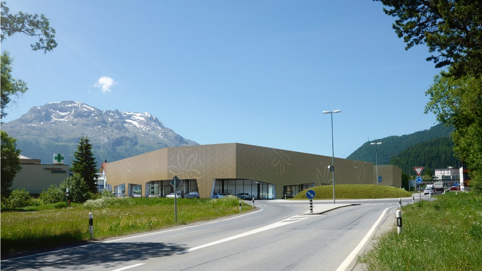 visualisaziun nova Migros a Samedan 